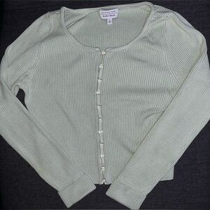 los angeles atelier & other stories button up sweater